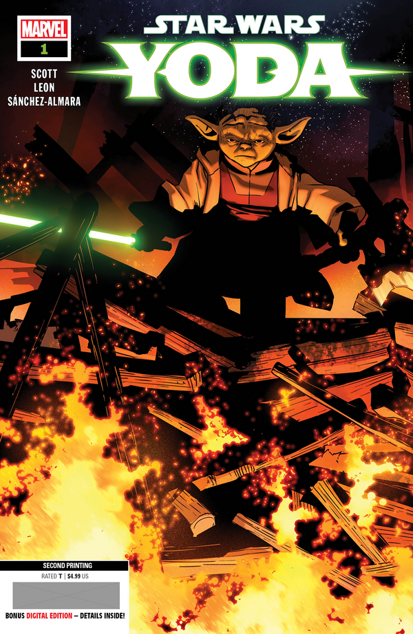 Star Wars Yoda #1 2ND Printing Artist Tbd Variant