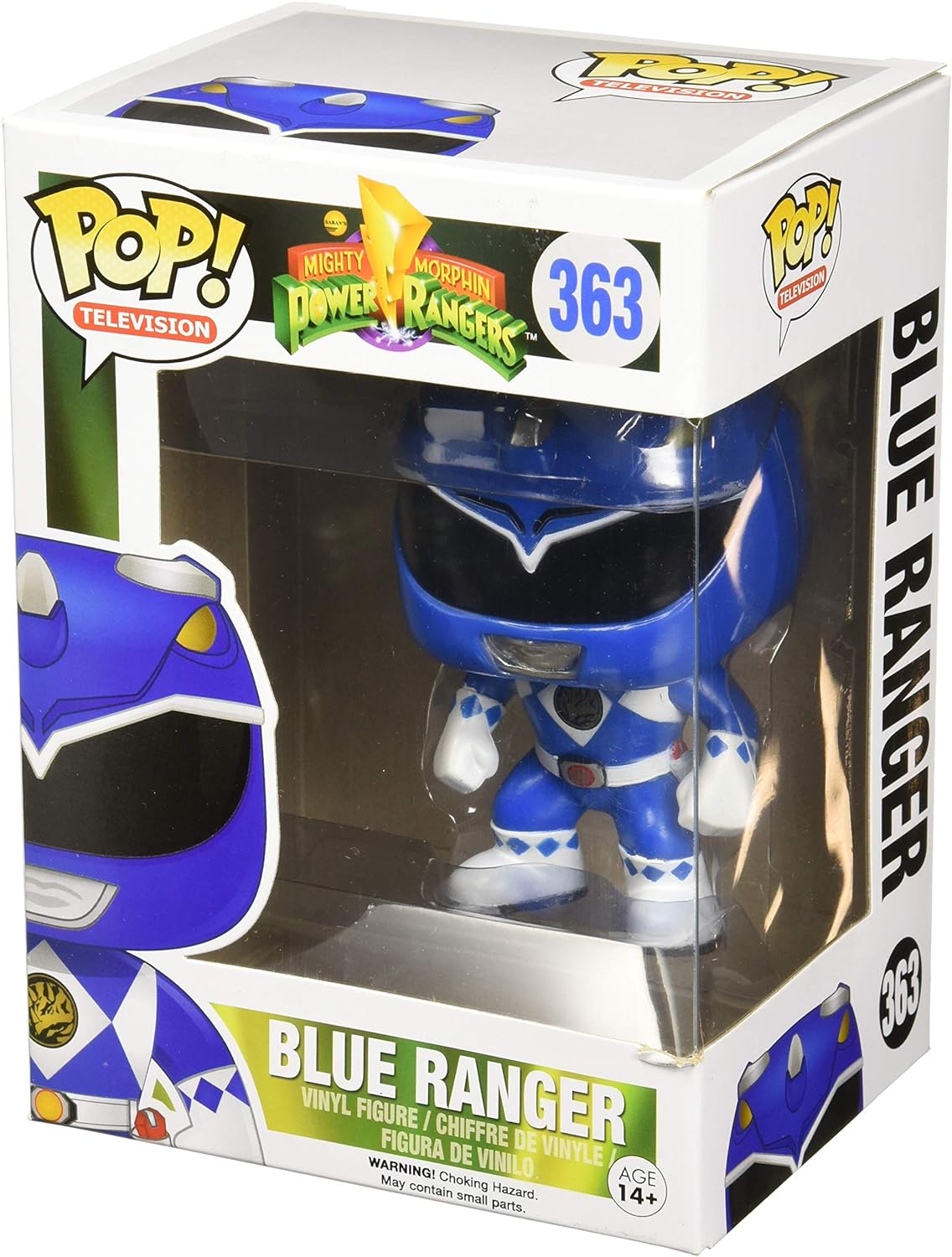 Pop TV Power Rangers Blue Ranger Vinyl Figure