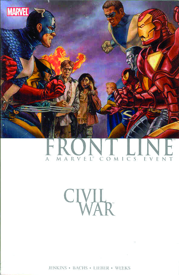 CIVIL WAR FRONT LINE TP BOOK 01