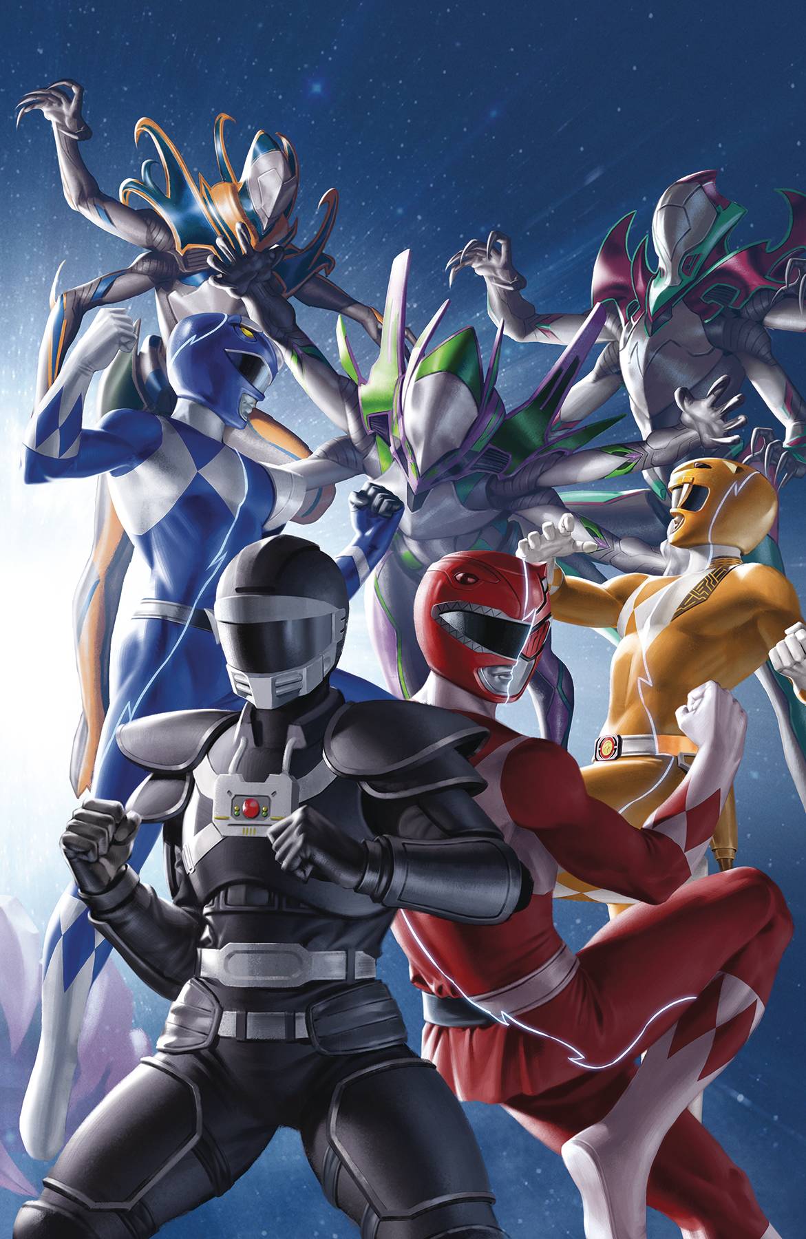 POWER RANGERS UNLTD EDGE DARKNESS #1 CVR B YOON