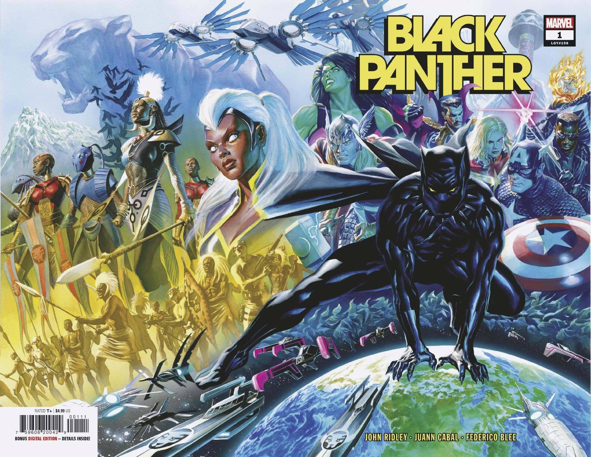 BLACK PANTHER #1 Alex Ross