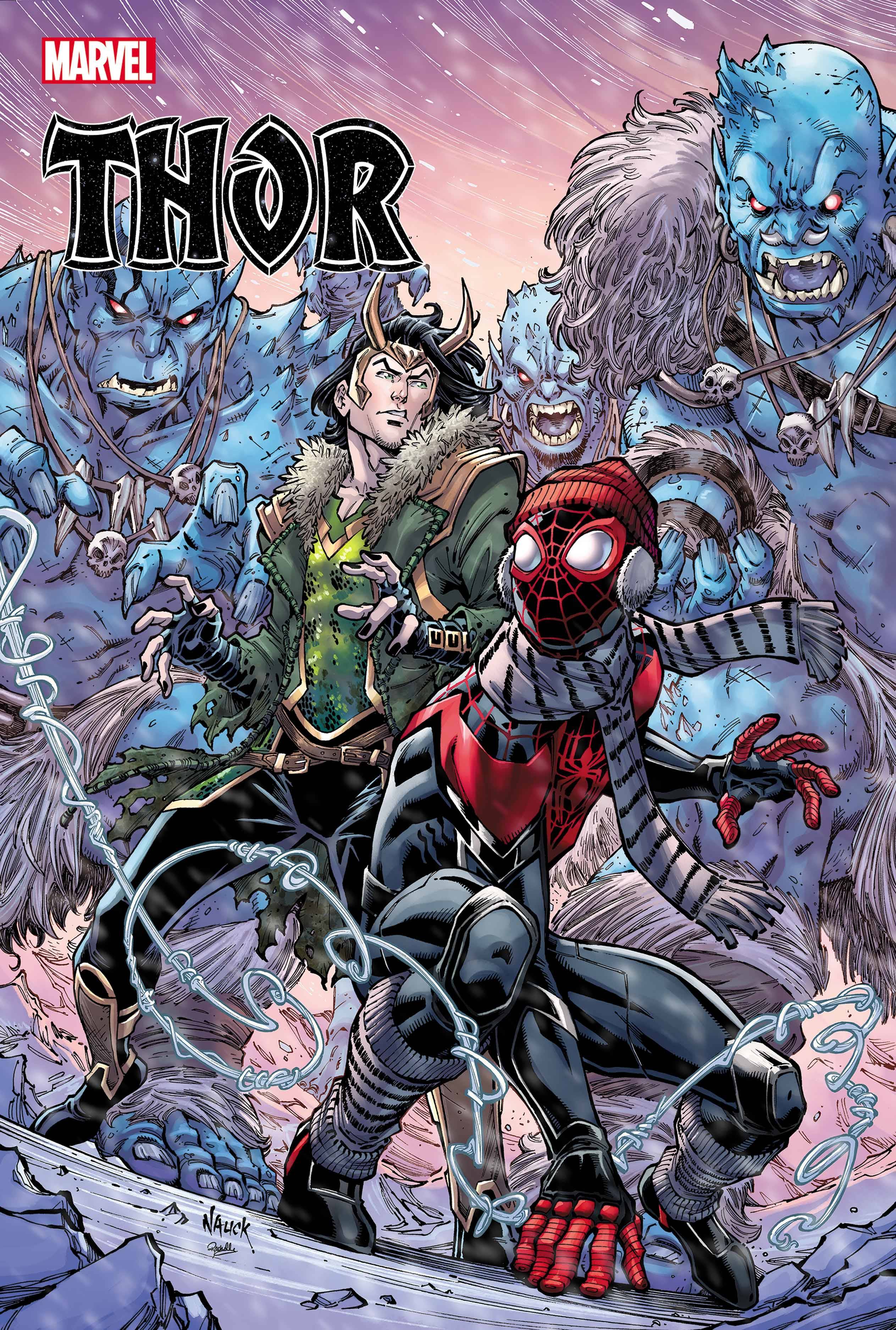 THOR #17 NAUCK MILES MORALES 10TH ANNIV VAR