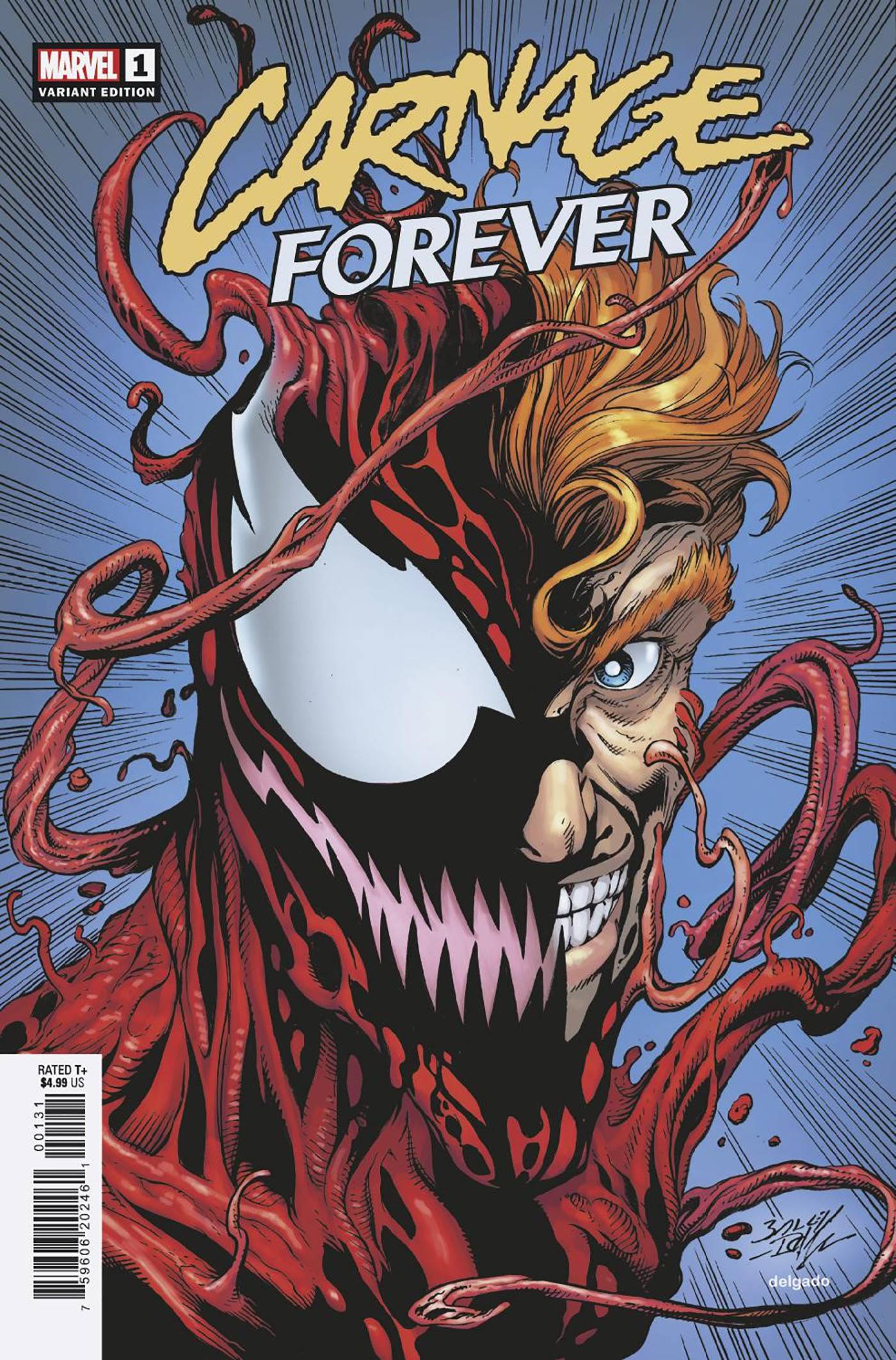 Carnage Forever #1 Bagley Variant